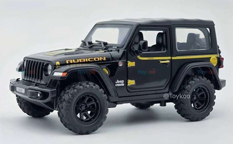 Jeep Wrangler Rubicon 1:24  diecast scale model car